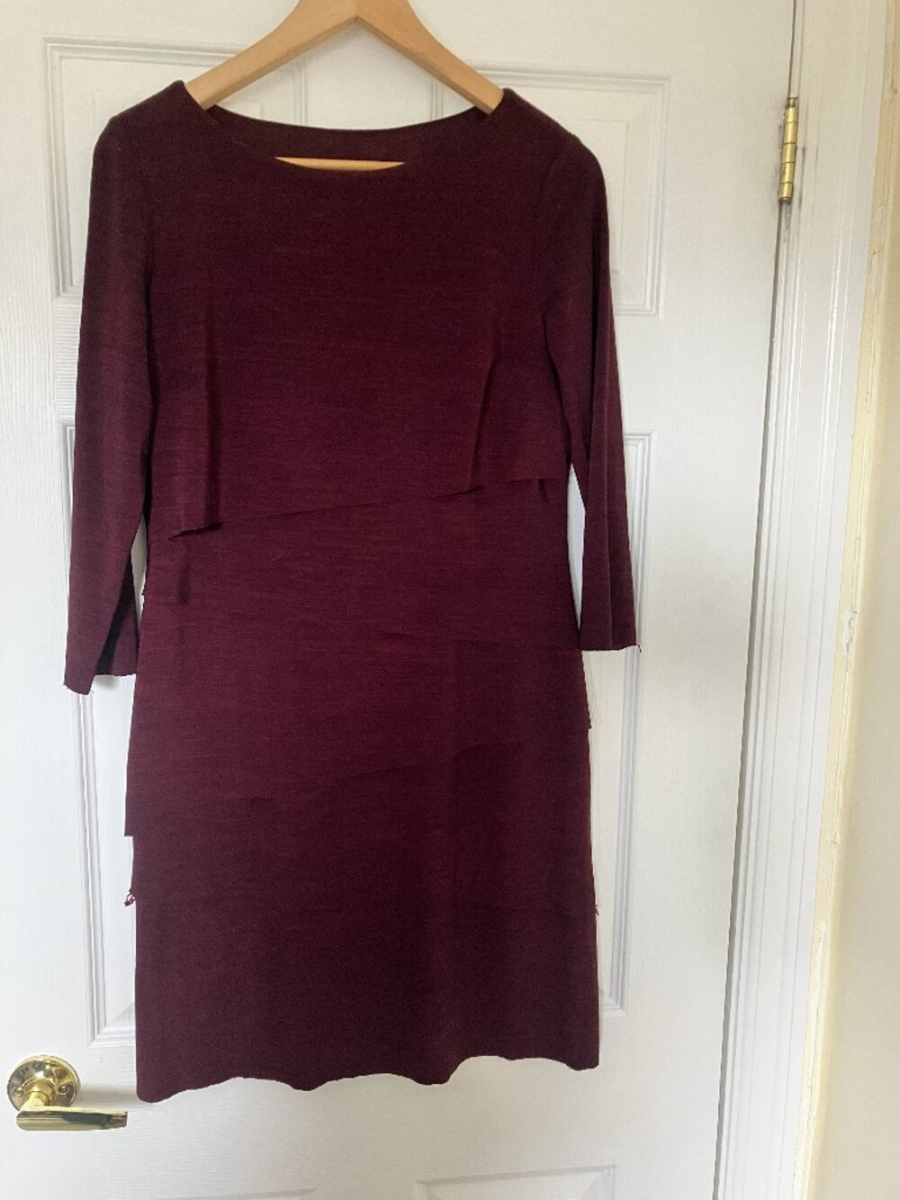 Burgundy Dress